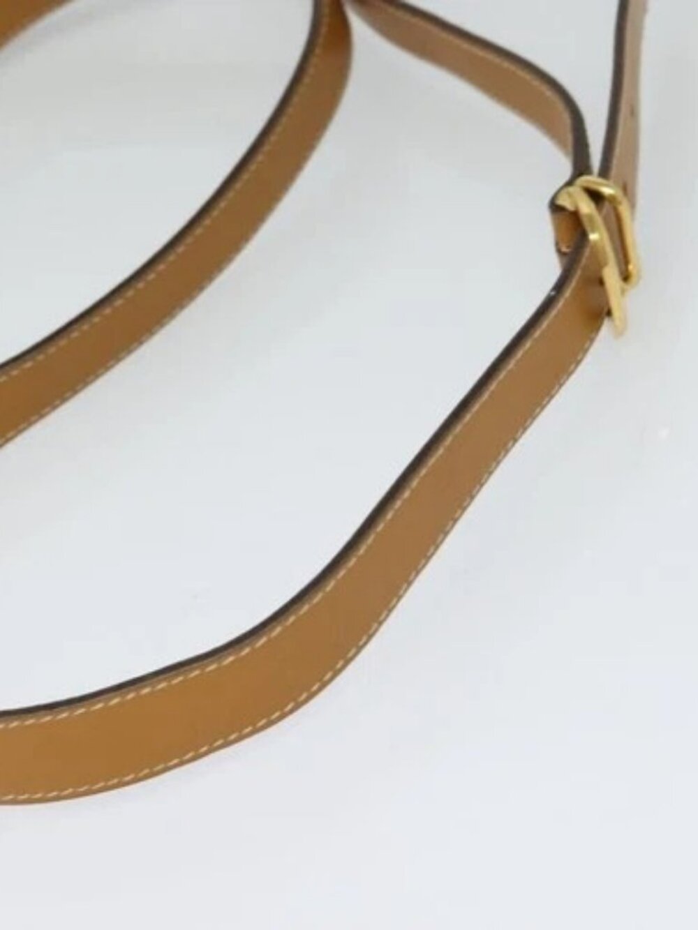 GUCCI Micro GG Supreme Shoulder Bag PVC Brown Gold Auth BA959 - Picture 7 of 16